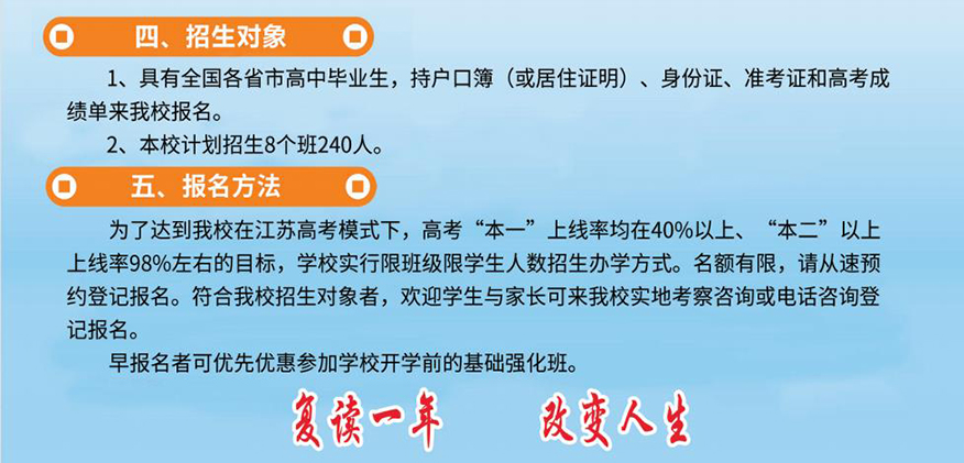 江苏南通东方复读学校