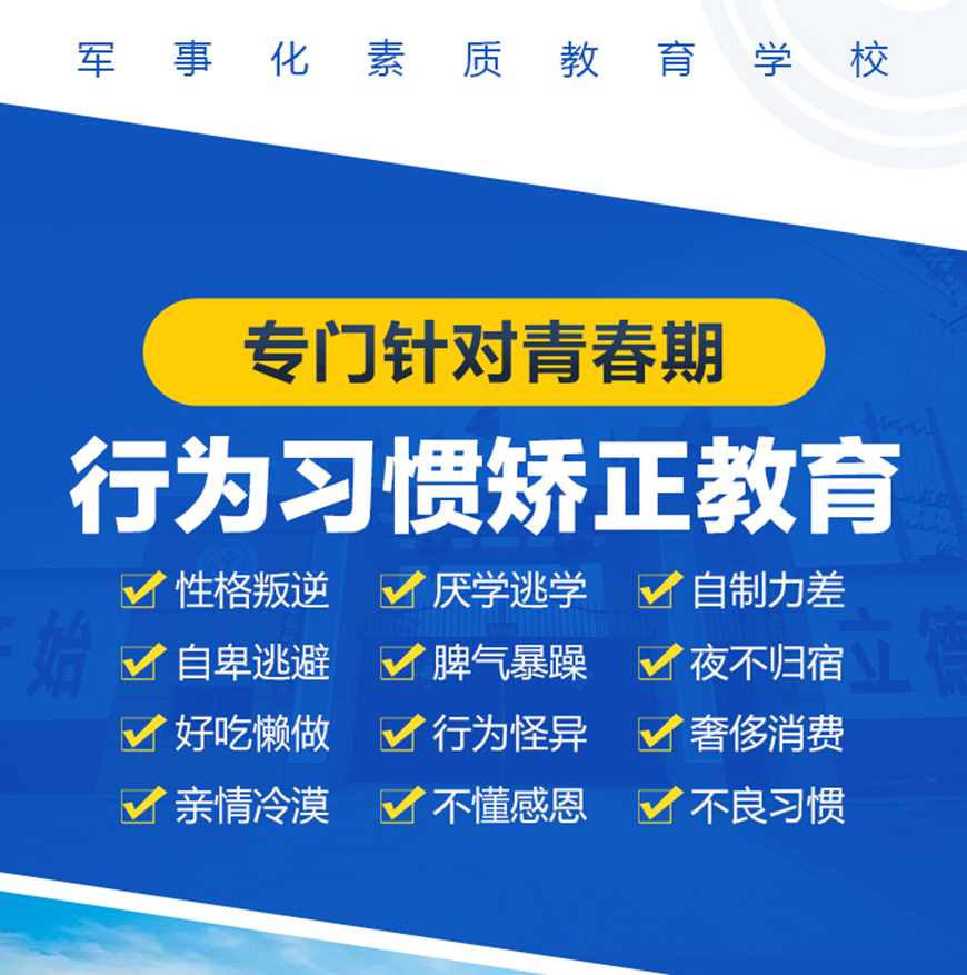 专业叛逆教育学校