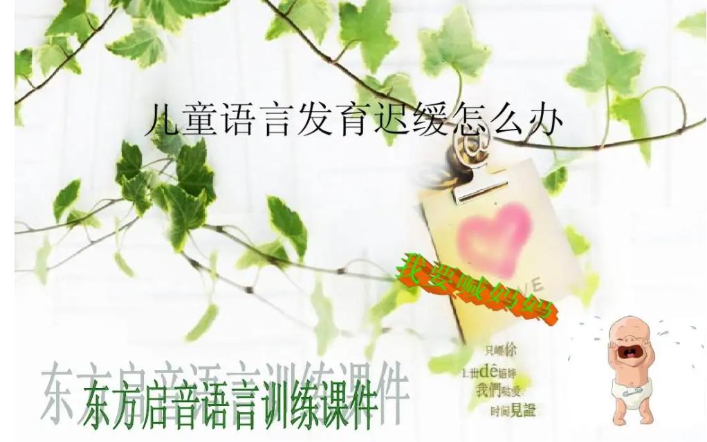 东方启音言语康复