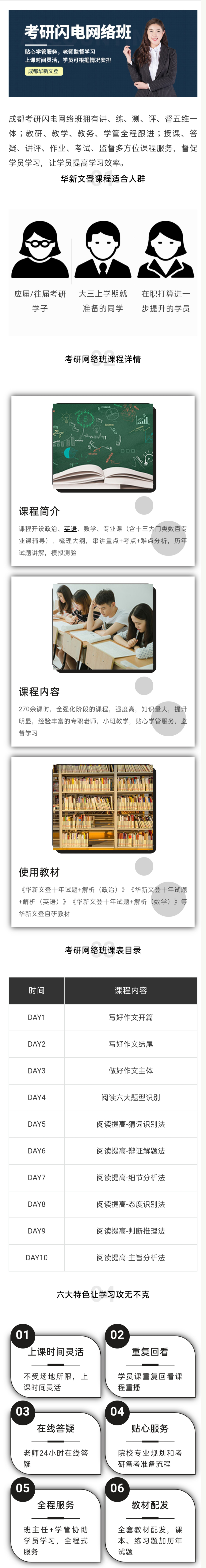 华新文登考研