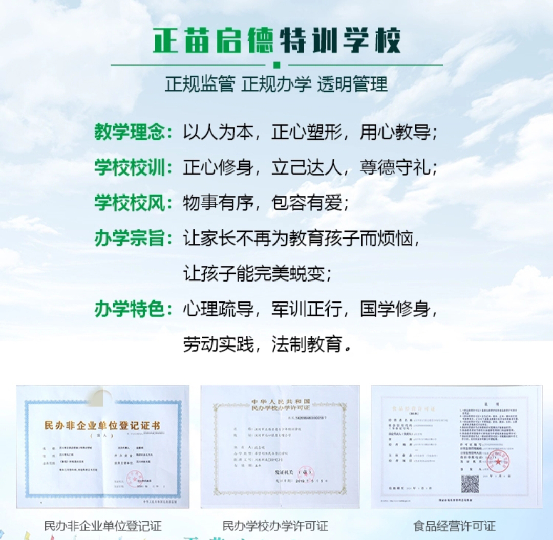 正苗启德叛逆学校