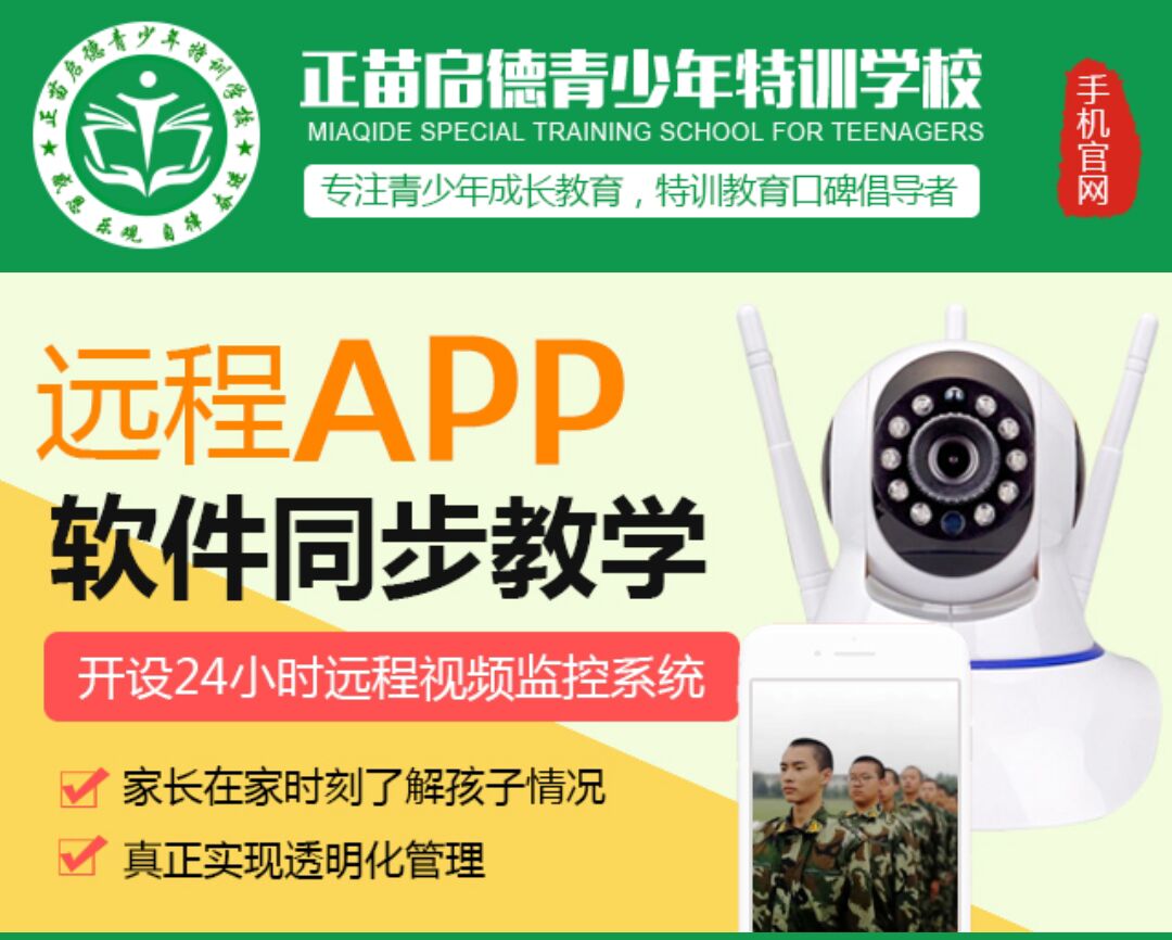 正苗启德叛逆学校